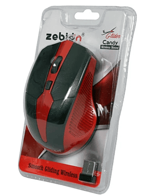 Zebion Wireless Mouse Glider Candy