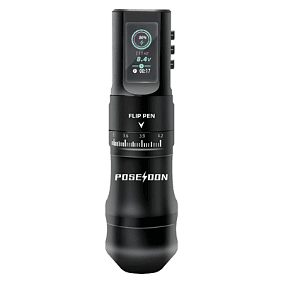 POSEIDON Flip Pen Wireless Tattoo Machine