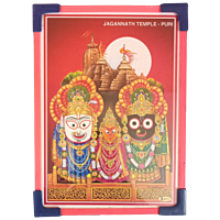 Lord Jagannatha Swamy Laminated Photo Frame with Stand