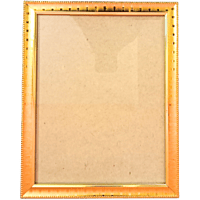 Shiv Parvathi Photo with Gold Colour Wooden Frame