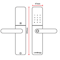 ENMORE LUXE DIGITAL ENTRANCE LOCK ENMORE LUXE DIGITAL ENTRANCE LOCK