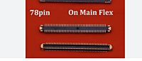 FPC Samsung 78 Pines Hembra de Pantalla - A12, A13, A22, A23, A24, A32, A33, A34, A02, A52, A72, A42