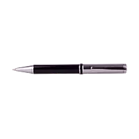 Boligrafo Metalico Premium Negro Cilindrico
