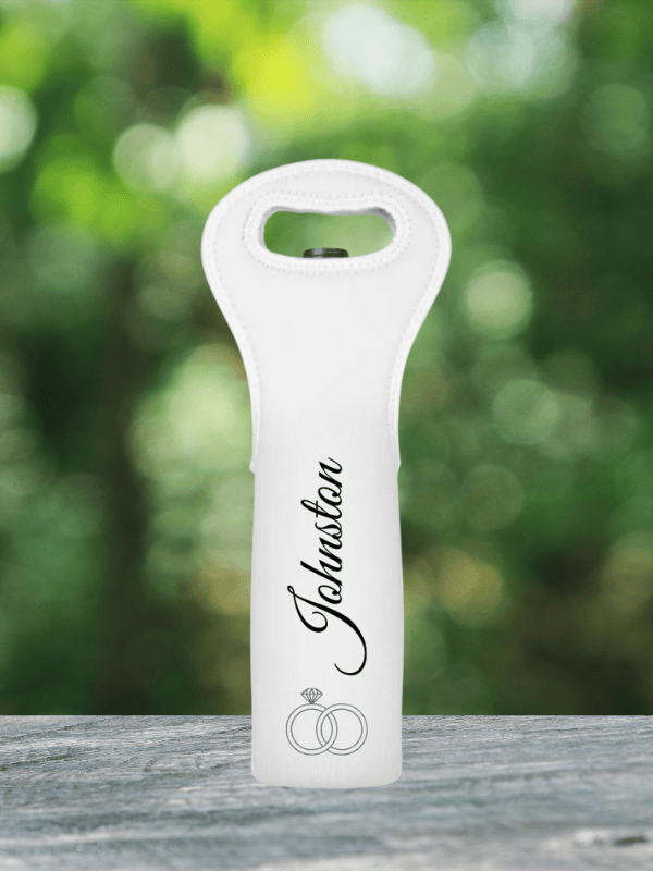 Personalized Wine Tote