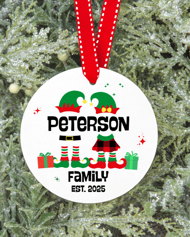 Personalized Christmas Ornaments 2025