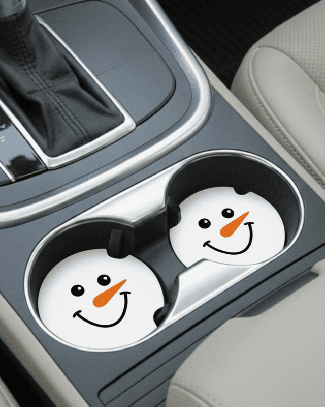 Christmas Car Coasters