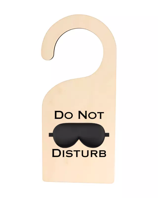 Do Not Disturb Door Hanger