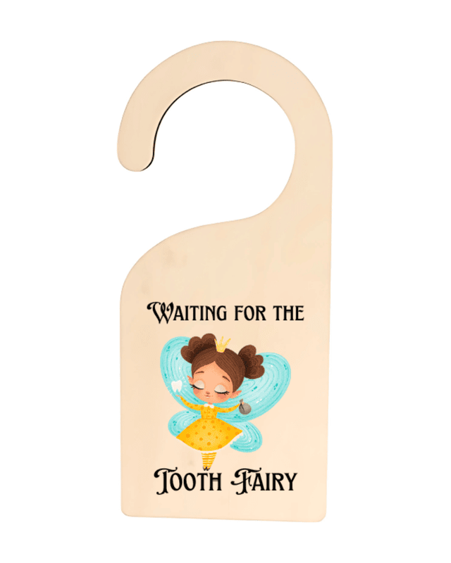 Waiting for the Tooth Fairy Door Hanger