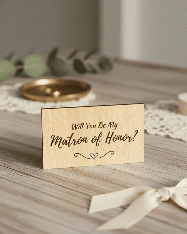 Bride's Side Proposal Cards