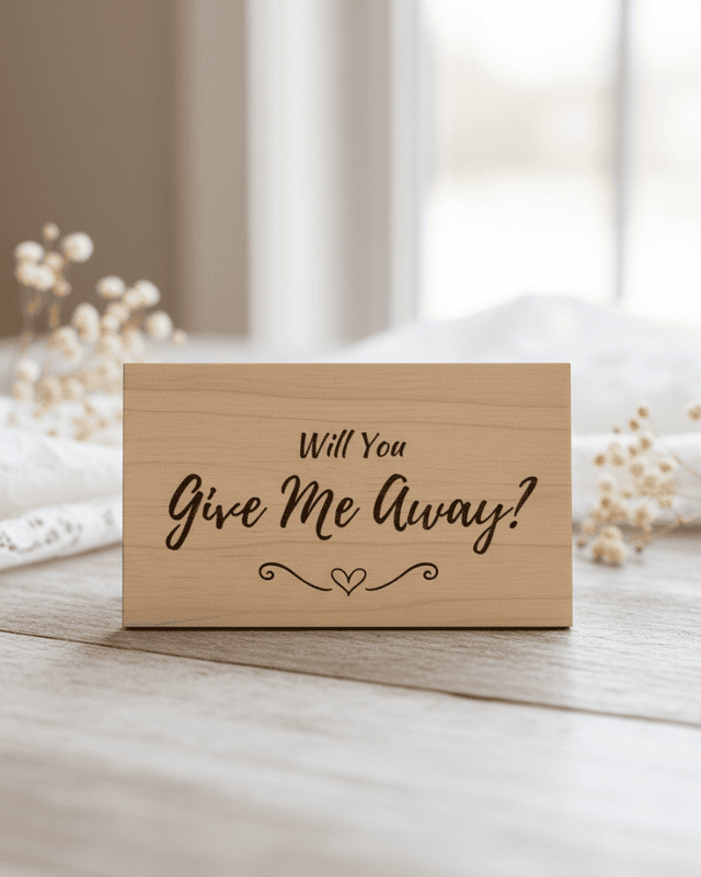 Give Me Away Proposal Card