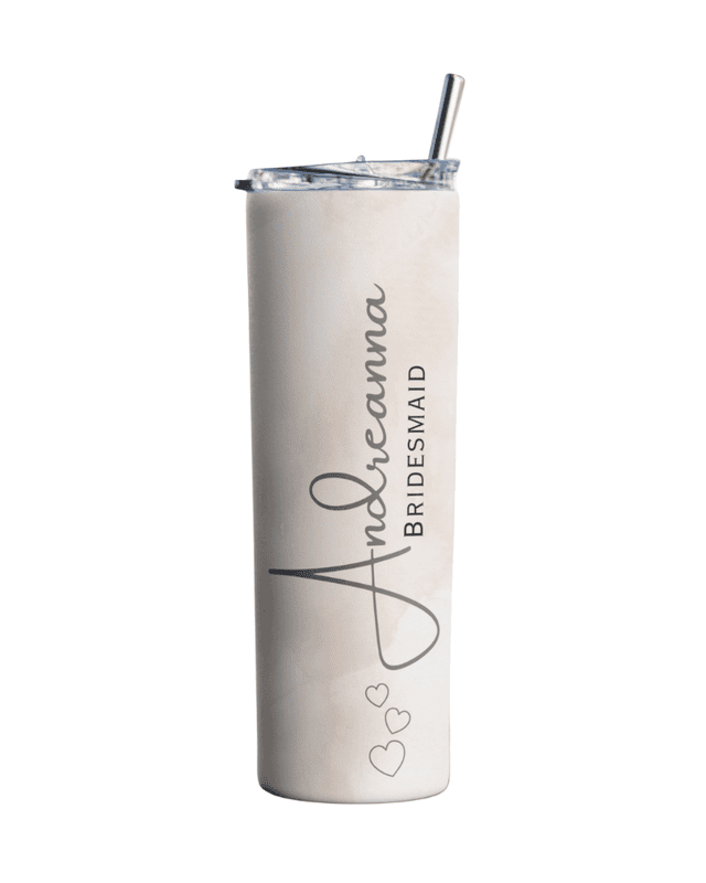 Personalized Wedding Party Tumbler