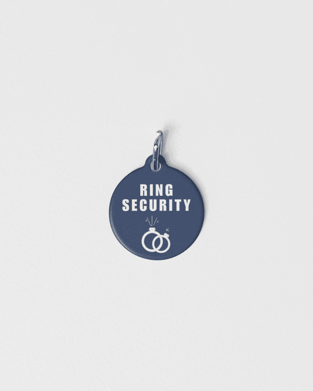 Wedding Party Pet Tags