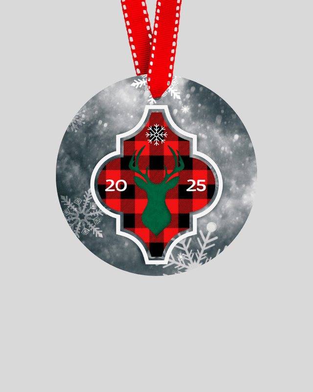Deer 2025 Ornament