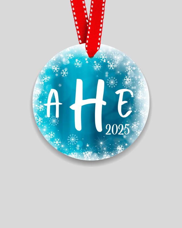 Monogram 2025 Ornament