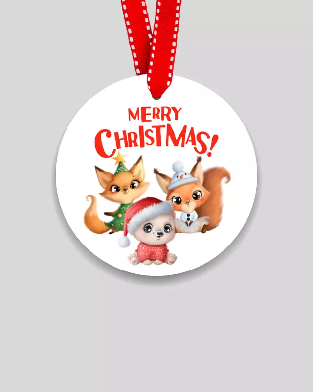Merry Christmas Ornament