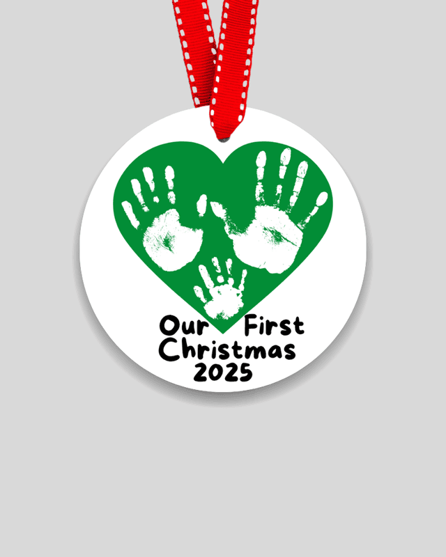 Our First Christmas 2025 Ornament