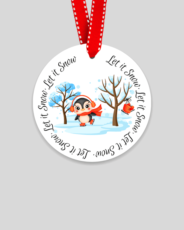 Let it Snow Ornament