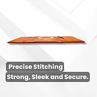 Magnetic Leather Phone Wallet & Stand - Adhesive / MagSafe-Compatible Slim Card Holder with Kickstand & RFID Block for iPhone & Android