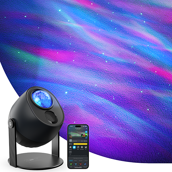 Govee Star Light Projector with Aurora Effects - Matter, Google Home with White Noise
