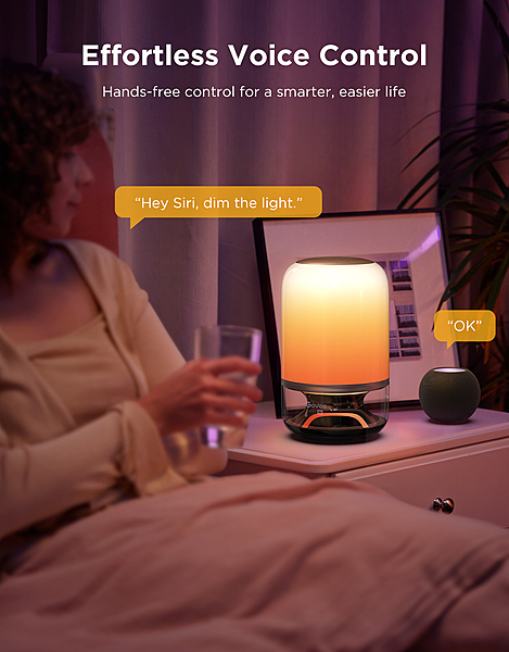 Govee RGBICWW Table Lamp 2 Pro Sound by JBL - UNBOXED DEAL
