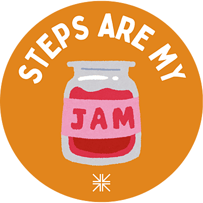 Step Challenge Recognition Sticker 3 Pack