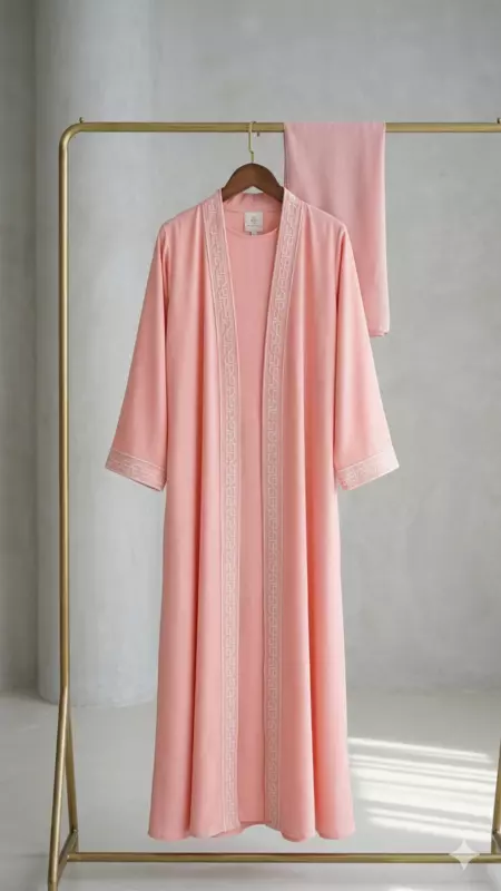 Lace Abaya Silk