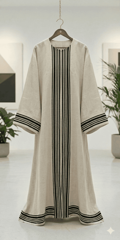 Printed Abaya