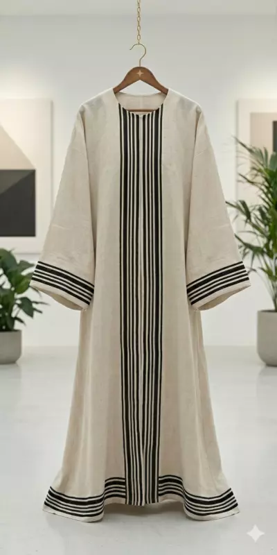 Printed Abaya