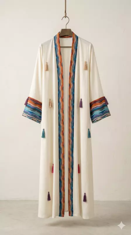 Colorful Abaya