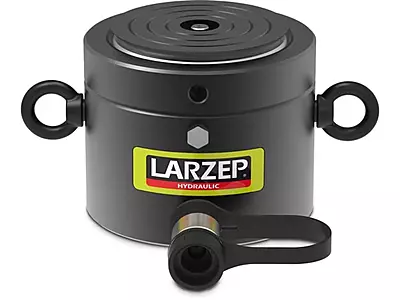 LARZEP Pancake Lock Nut Hydraulic Cylinders , Single-Acting Load Return, CTX-Series