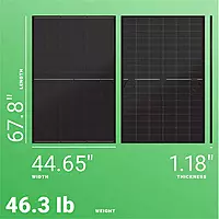 CW Energy Bifacial Perc Monocrystalline 410W Solar Panel (Pallet of 35)
