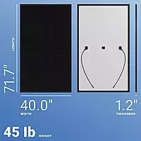 REC Solar Panel 405Watt AA BLACK Monocrystalline Solar Panel Most Trusted Brand