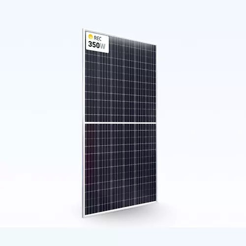 REC TwinPeak 350W Monofacial Solar Panels – 144 Cell, 33-Pack