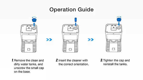 Ecovacs DEEBOT N30 PRO OMNI/N30 OMNI Solid Floor Cleaner (6 PCS)