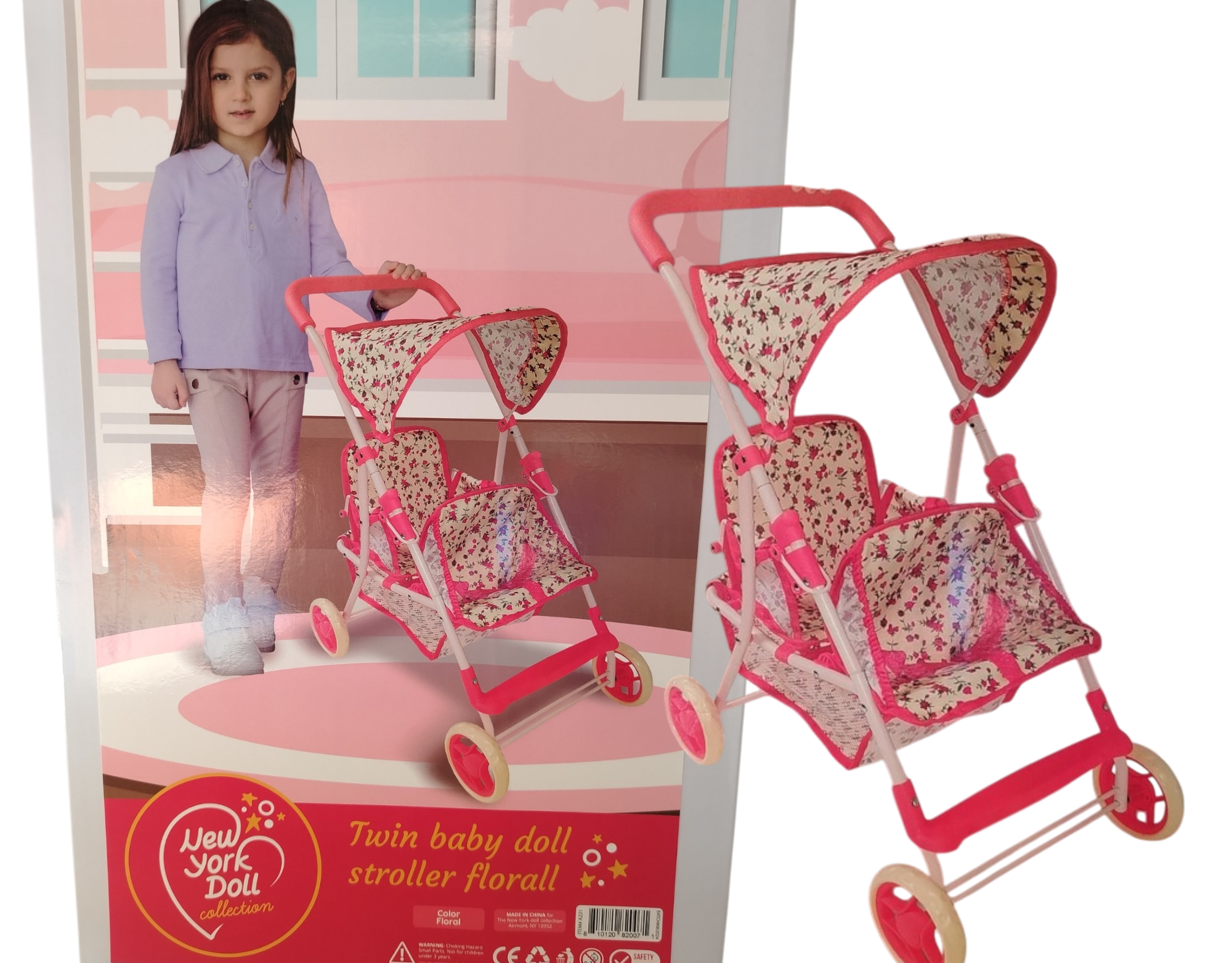 COCHE PARA MUÑECA GRANDE