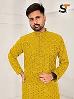P25: Mens Kurta Pyjama Sets