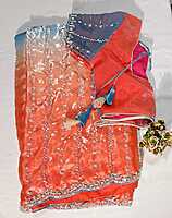 J253: Ready To Ship Beautiful Sequence Work Saree With Stitched Blouse J253: Ready To Ship Beautiful Sequence Work Saree With Stitched Blouse