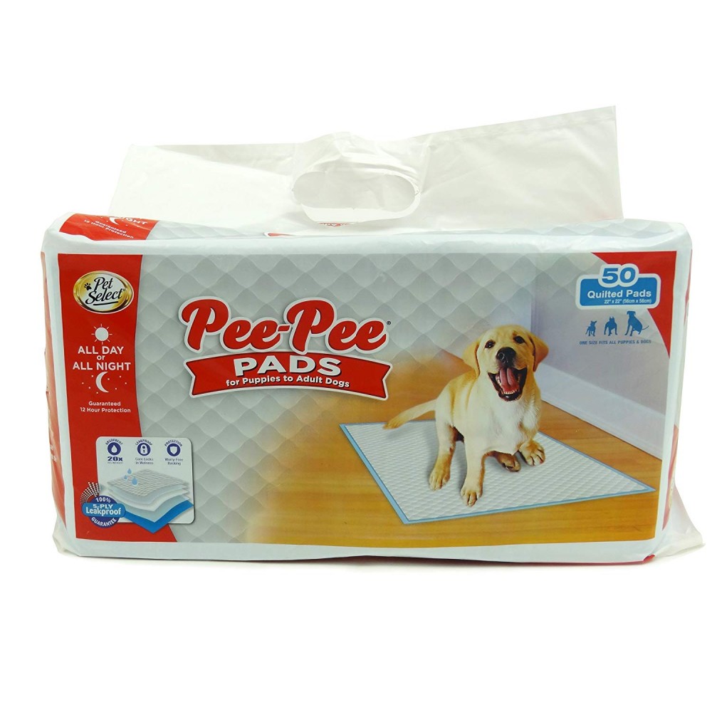 Four Paws Pet Select Pee-Pee Pads, 50ct Four Paws Pet Select Pee-Pee Pads, 50ct