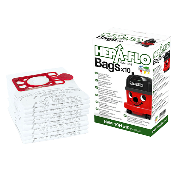 Numatic Henry HepaFlo Filter Bags 10 Pack