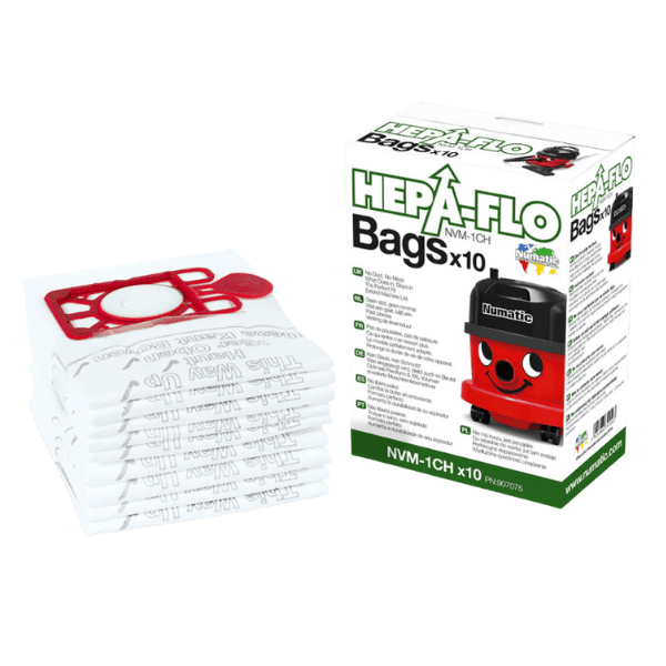 Numatic Henry HepaFlo Filter Bags 10 Pack