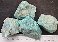 Amazonite Rough small Amazonite Rough small