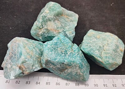 Amazonite Rough small Amazonite Rough small