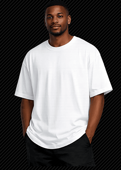 300 GSM Oversized Cotton Short Sleeve T-Shirts