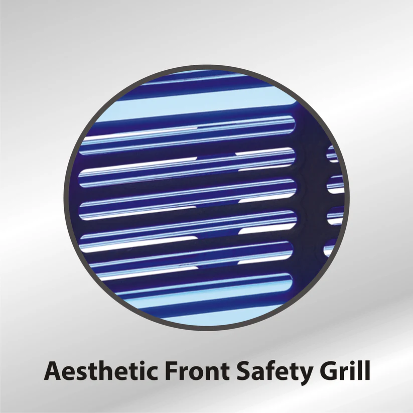 Electric fly killer Padmini MIK 300 DLX with protective grid.