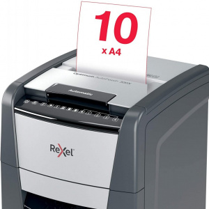SHREDDER REXEL OPTIMUM AUTO+ 300X CROSS
