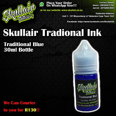 Skullair Ink Traditional Brown 30ml Skullair Ink Traditional Brown 30ml