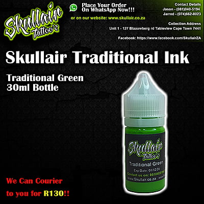 Skullair Ink Traditional Brown 30ml Skullair Ink Traditional Brown 30ml