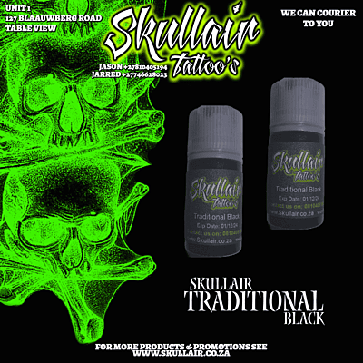 Skullair Ink Traditional Brown 30ml Skullair Ink Traditional Brown 30ml