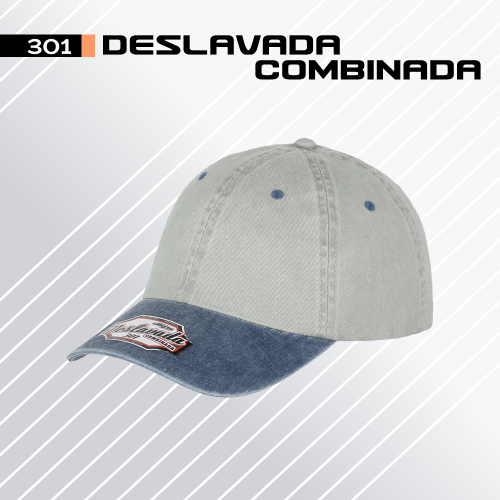 301 GORRA DESLAVADA COMBINADA DKPS