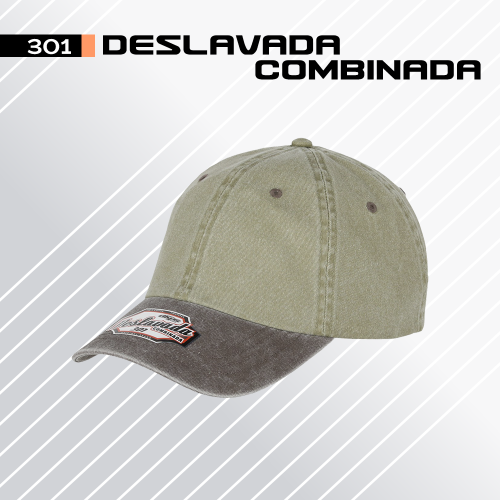 301 GORRA DESLAVADA COMBINADA DKPS